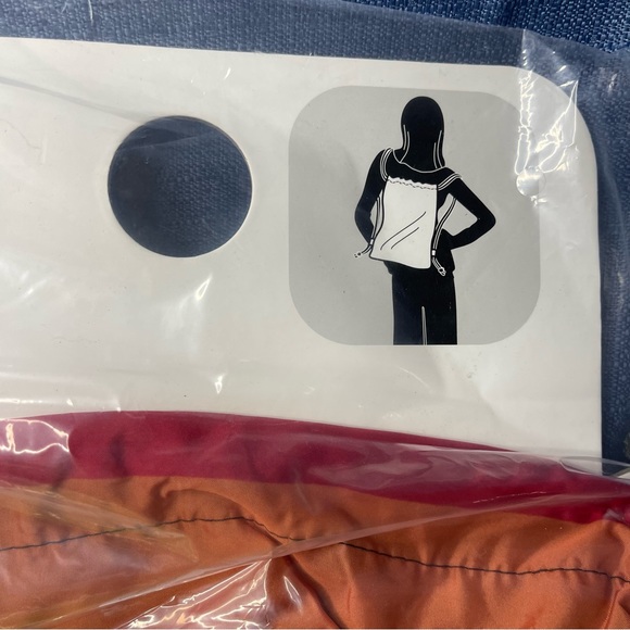 (10 bags) Mix No.6 Rainbow Drawstring Backpack - Picture 3 of 5